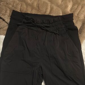 Lululemon Black High-Waisted Joggers